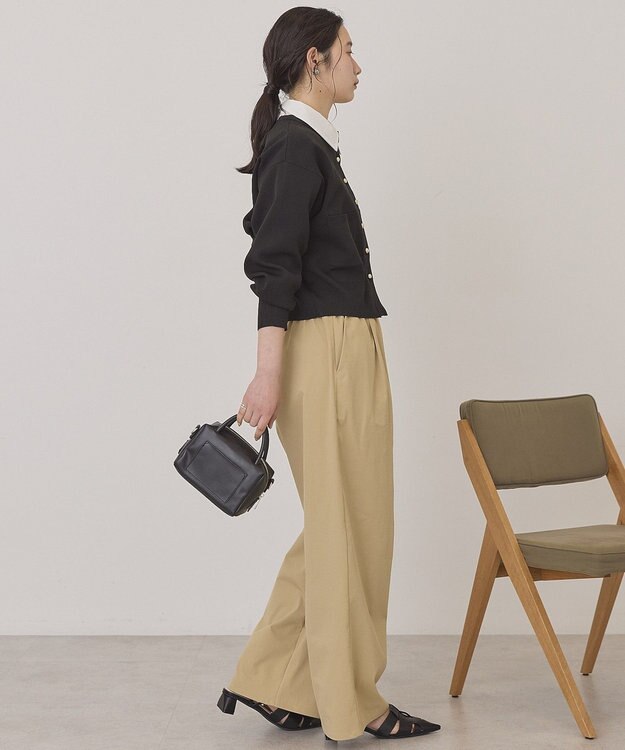 AMERICAN HOLIC 【2WAY】金ボタンカーディガン Black