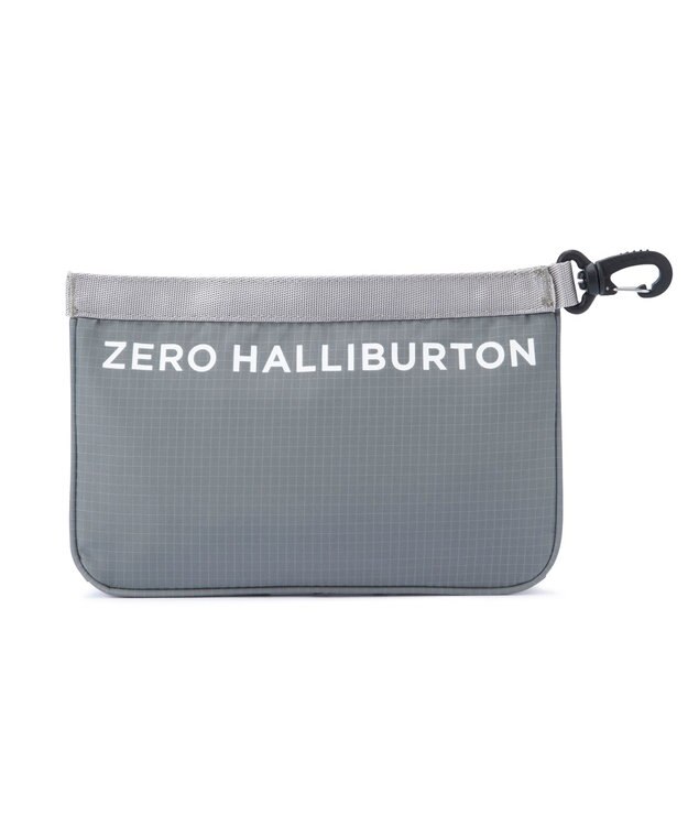 ZERO HALLIBURTON リップストップ小物入れ 82037 グレーシルバー