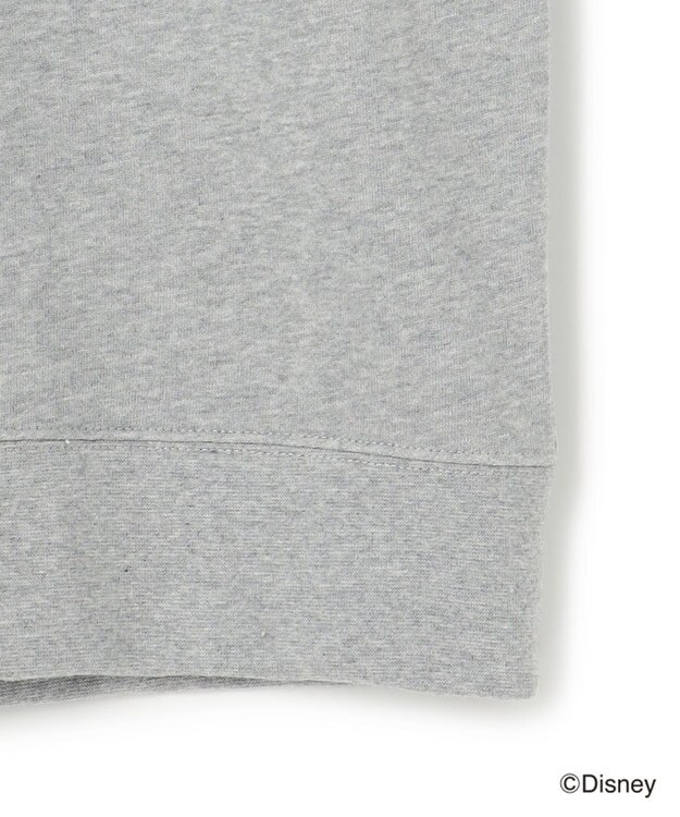 J.PRESS MEN 【DISNEY COLLECTION】【UNISEX】イラスト スウェットシャツ / ミッキーマウス ライトグレー系