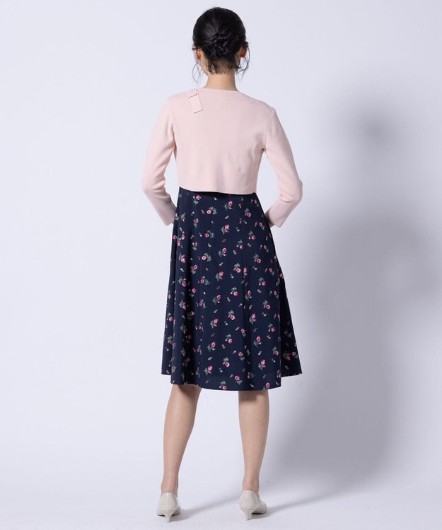 TOCCA 【洗える・接触冷感】BOW KNOT KNIT ボレロ ピンク系