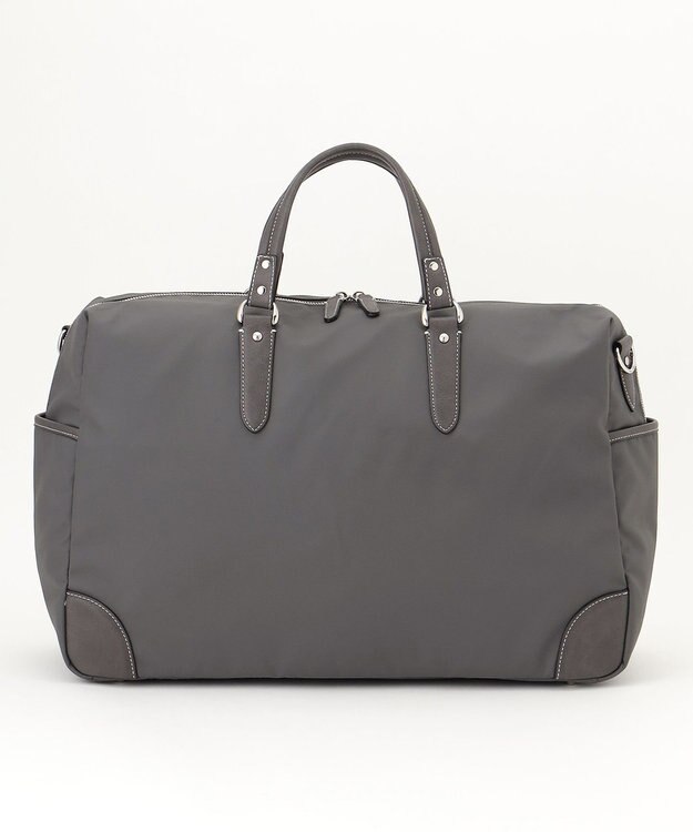 UNBILLION Otias ポリウレタンコーティングナイロンボストン グレー