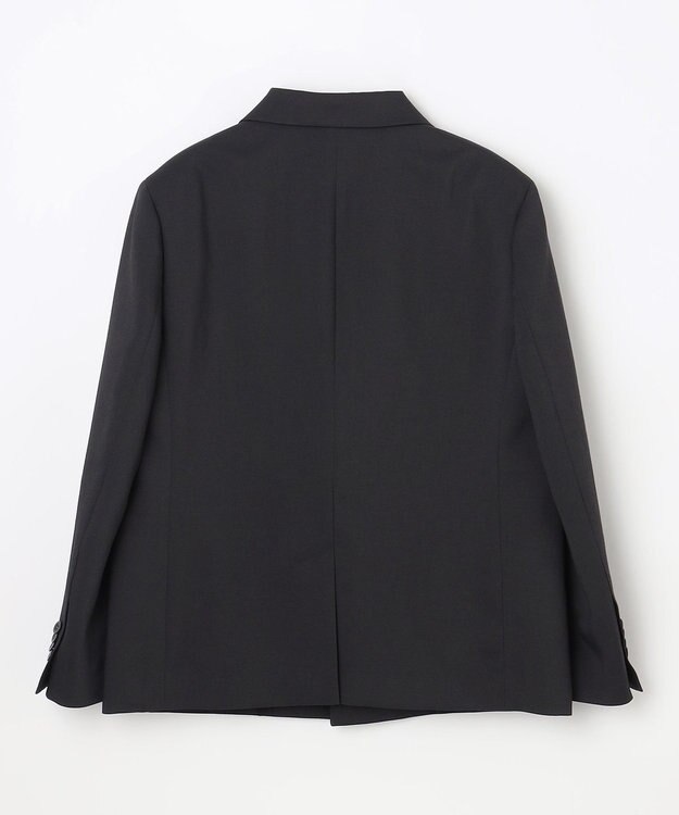 NAVE 【ReNAVE・洗える/UVカット】スパンポリエステル ジャケット ブラック系