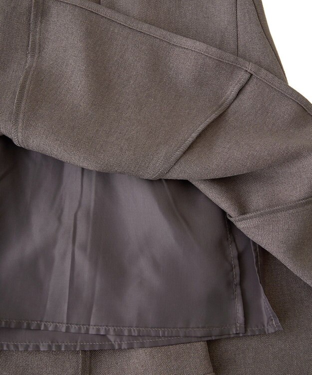 earth music&ecology フロントジップマーメイドスカート Mocha