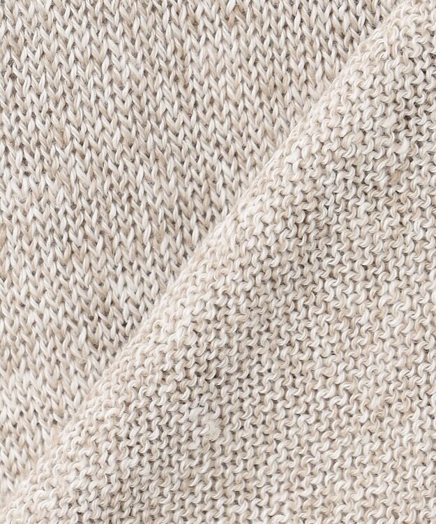 25SS 今期 美品 23区【杏さん着用】ピュアリネン ワイド ニット 46 洗える】ピュアリネン ワイド ニット / 23区 | ファッション通販