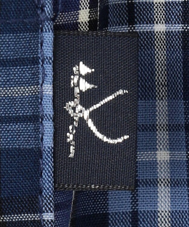 組曲 KIDS 【150-160㎝】チェック ショートパンツ ネイビー系5