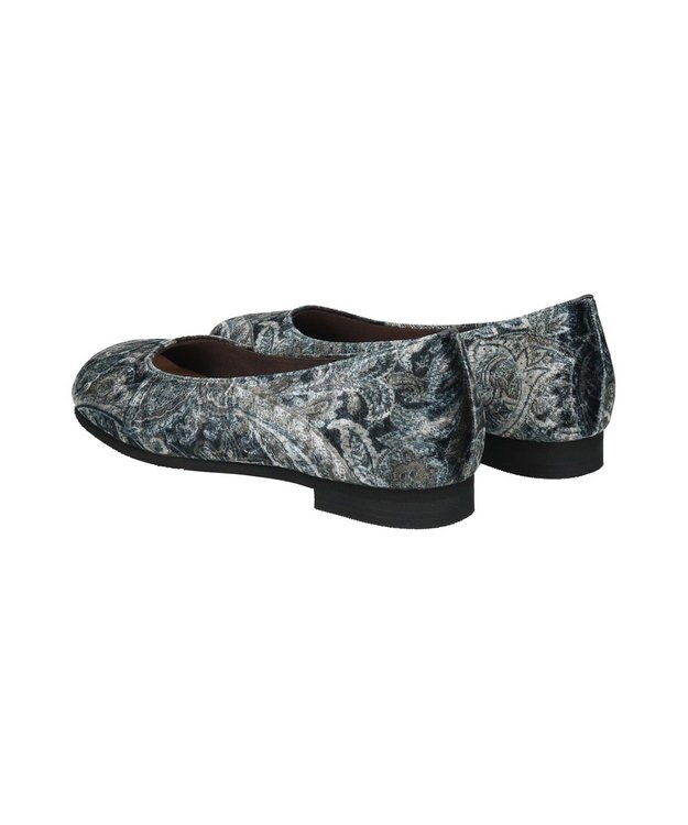 Bridget Birkin 【Bridget Birkin】オブリークバレエシューズ グレー雑材