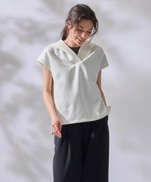 ANY L ダンボールフレンチスリーブ パーカー オフ