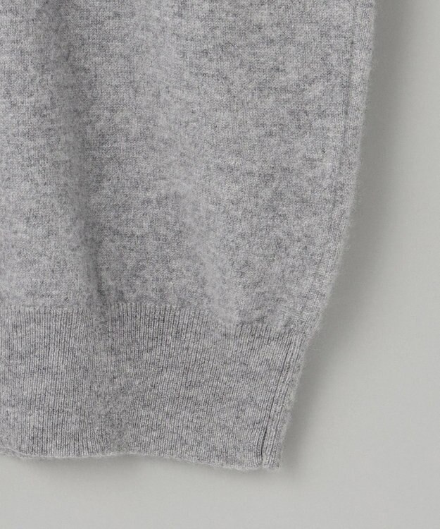 GOTAIRIKU GOLD LABEL/WEB&一部店舗限定【洗える】カシミヤ100％ ハイゲージタートルネック ニット ライトグレー系