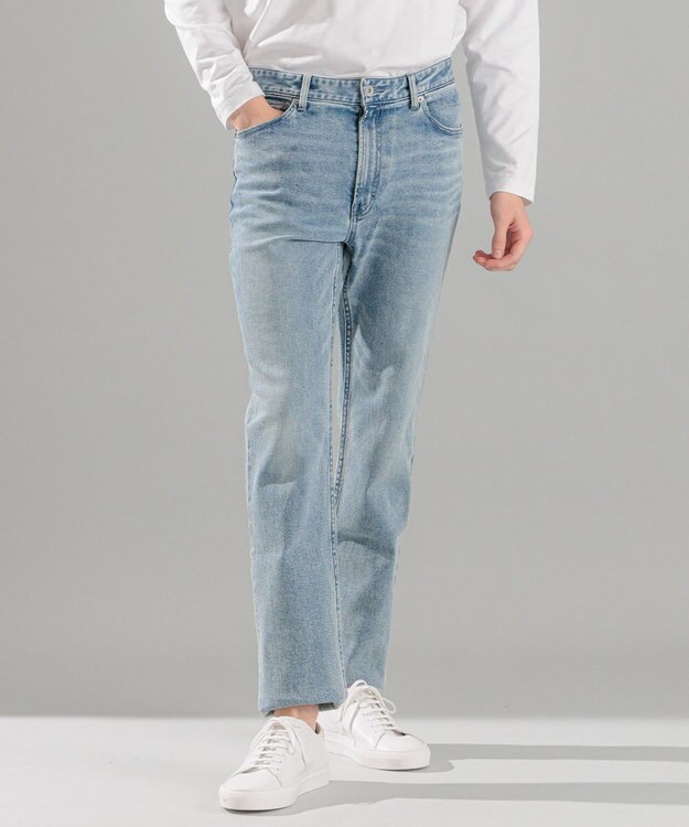 JOSEPH HOMME 【LEON 4月号掲載】ヴィンテージデニムストレッチ  /  CAMDEN スカイブルー系