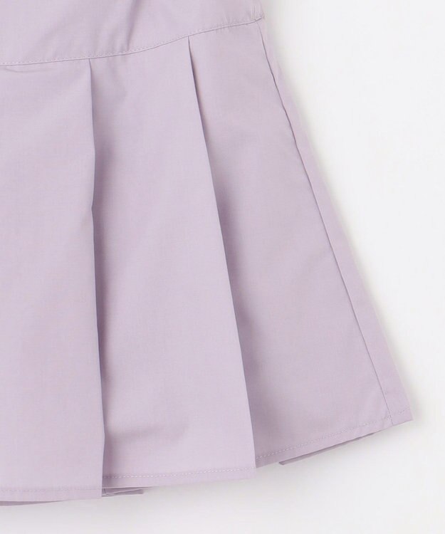 組曲 KIDS 【110-140㎝】ボックスタック キュロット ラベンダー系