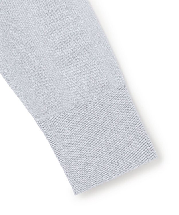 ICB L 【先行予約】 シンセティックハイゲージ ロングカーディガン サックスグレー