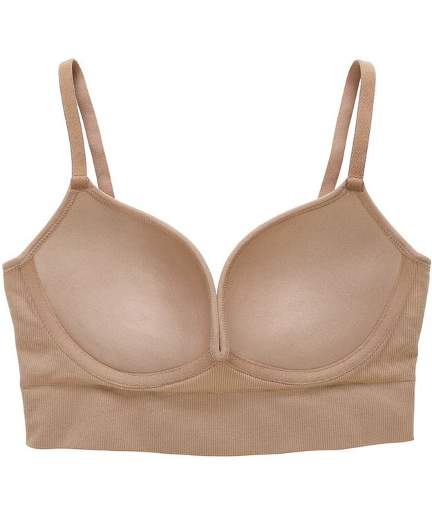 WACOAL ノンワイヤーブラ 【GOCOCi ゴコチ】 ぴったりフィット アンダー部分のズレを軽減 洗濯機洗い可能(ネット使用) ブラトップ レディース ハーフトップ CGG255 /ワコール ベージュ