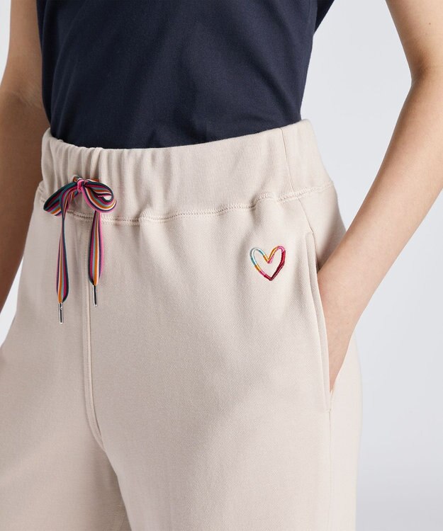 Paul Smith スワールハート スウェットパンツ ライトベージュ