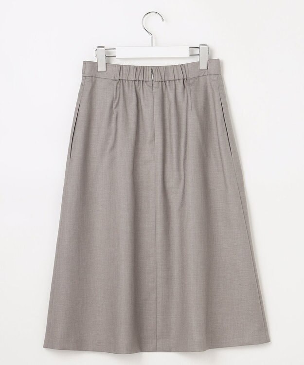 J.PRESS LADIES S OXIJEWEL ストレッチ スカート グレー系