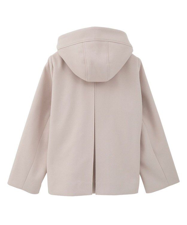 earth music&ecology 【フード取り外し可】2WAYフードコート Light Beige