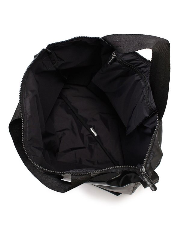 LeSportsac DELUXE ZIPTOP TOTE/ブラックシャイン ブラックシャイン
