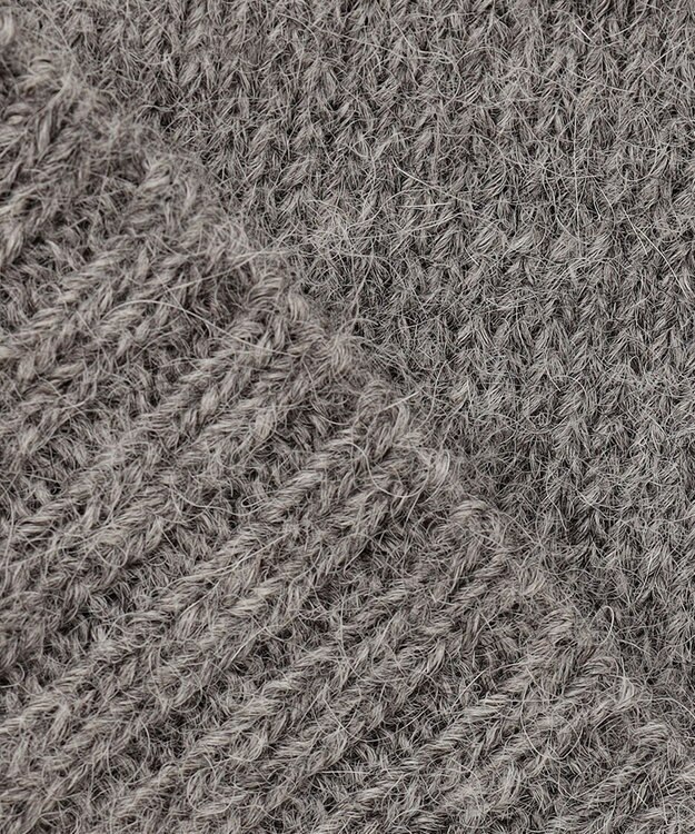 JOSEPH HOMME ファインアルパカ　Vネックニット ライトグレー系