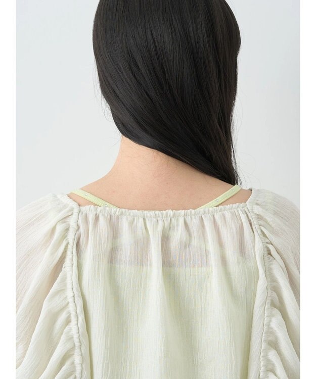 earth music&ecology シアーボレロ Off White