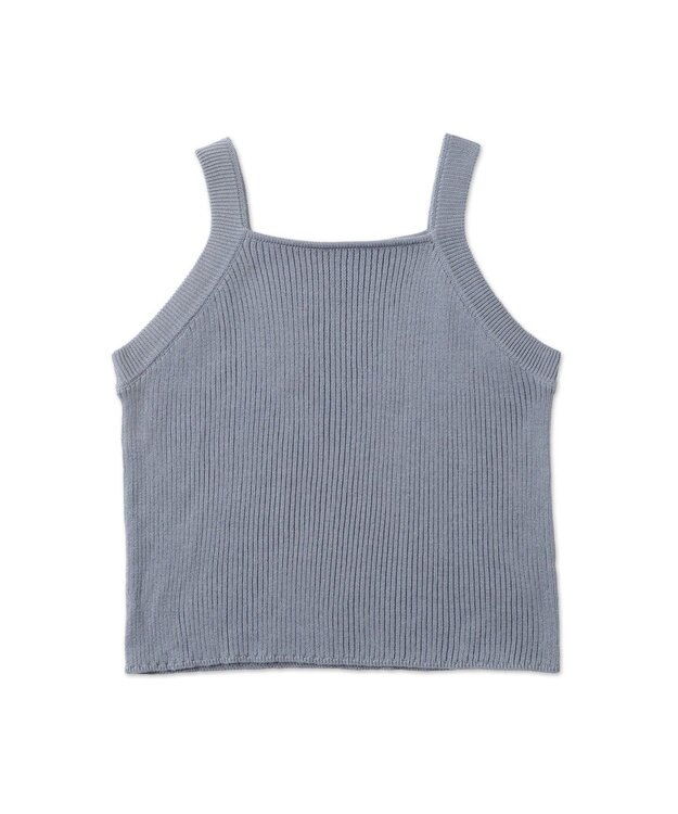 WEGO 【２点セット】半袖メッシュアンサンブルカーデ サックス