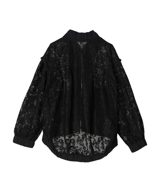 Green Parks ２ＷＡＹ　レースブルゾン Black