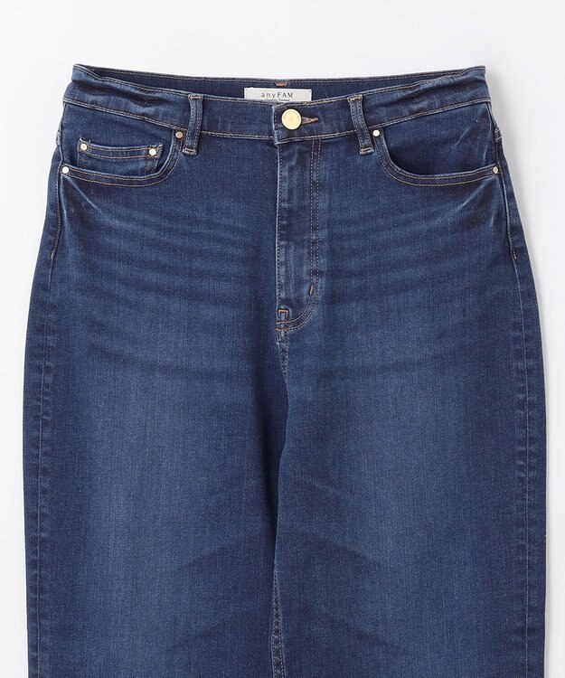 ANY 【ストレッチ】コンフォート美脚 デニムパンツ フェードインディゴ
