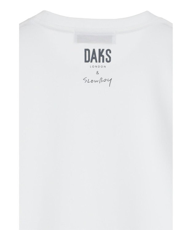 DAKS SLOWBOY「ソーセージ・マックス」Tシャツ ホワイト