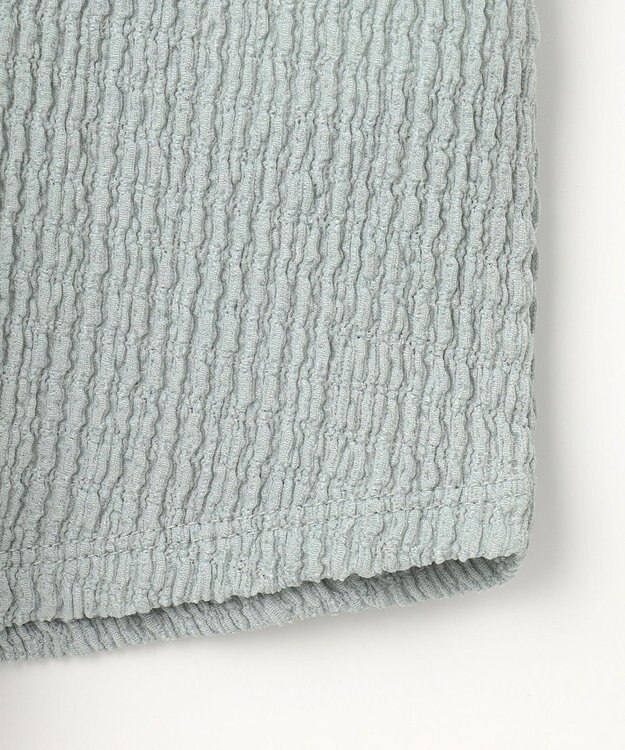 ANY SIS 【美人百花7月号掲載】ボリュームスリーブシャーリング カットソー ライトグリーン系