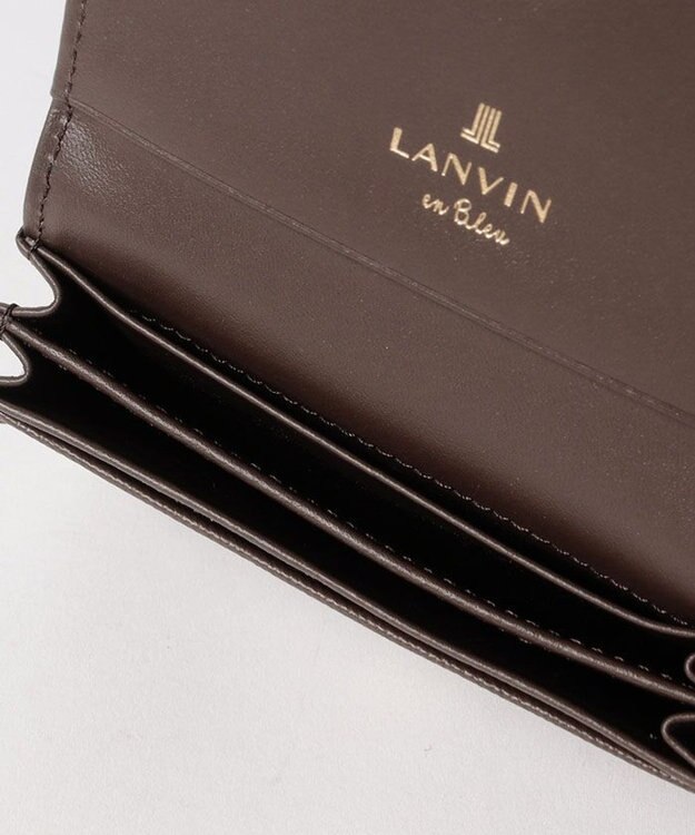 LANVIN en Bleu リュクサンブール　名刺入れ ノウチャ