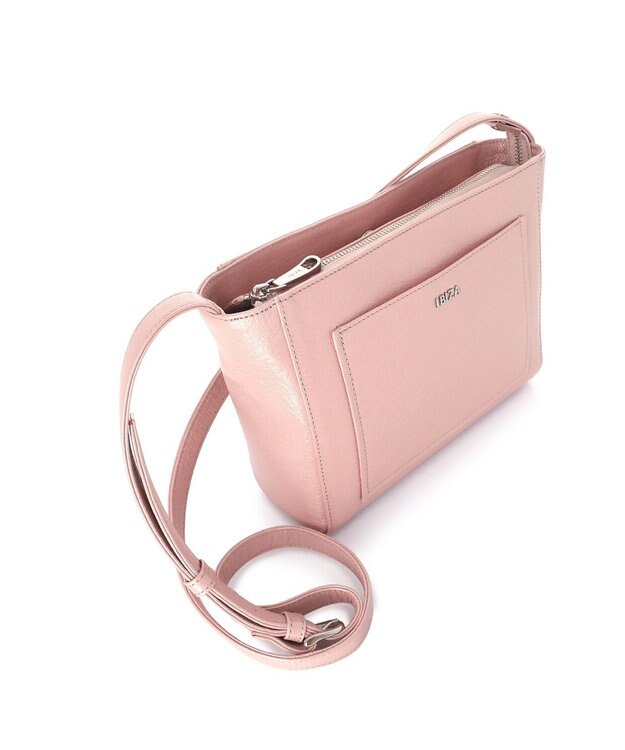 IBIZA レルシール　やぎ革　ショルダーバッグ 薄ピンク