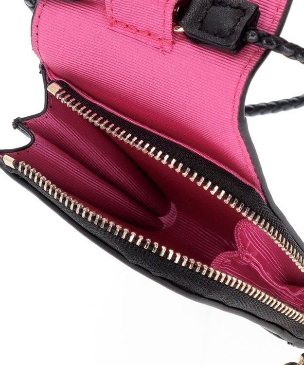 ANNA SUI エニータイム ショルダー付きミニマルチケース ピンク