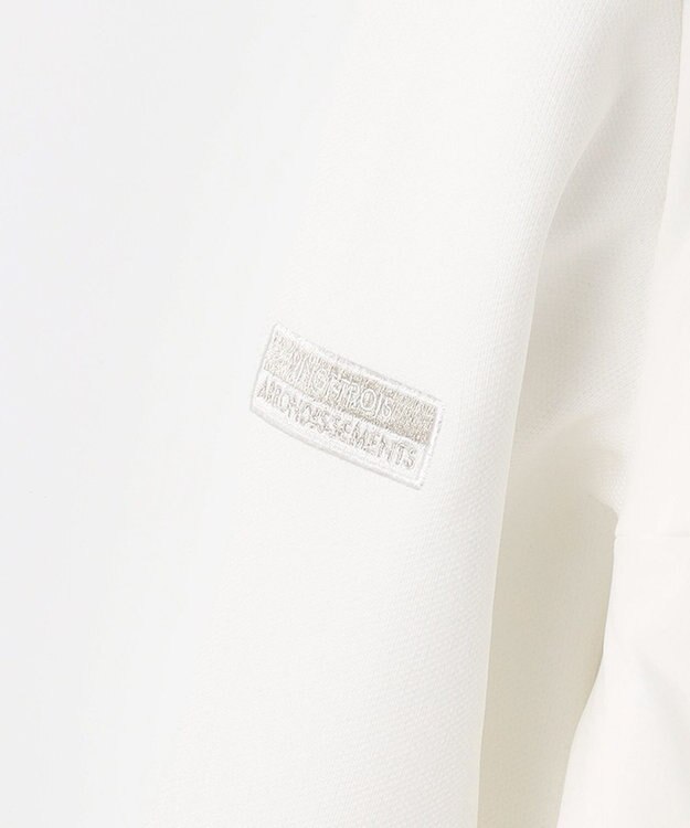 23区GOLF 【WOMEN】【撥水・ストレッチ】ニット×中綿ブルゾン ホワイト系