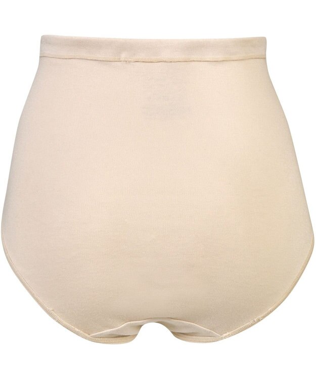 Wing ショーツ 綿100%(身生地部) ゆったり設計 やわらかな肌ざわり 【綿の贅沢 コットン100】 はきこみ丈ふかめ EC3400 ウイング／ワコール ベージュ