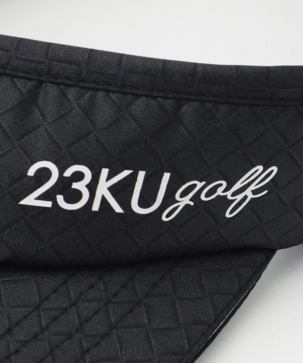 23区GOLF 【UNISEX】】コンビバイザー ブラック系