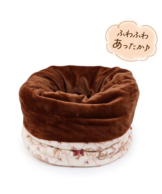 PET PARADISE ディズニー わんわん物語 レディ 遠赤外線  寝袋 筒型 S ベージュ