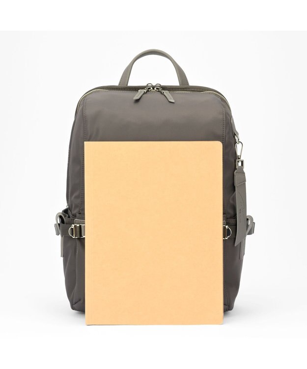 ACE BAGS & LUGGAGE W&.Day/Night リッカノーツ スクエアリュック A4サイズ 14.0インチPC収納 19162 ダブルアンド ダークグレー
