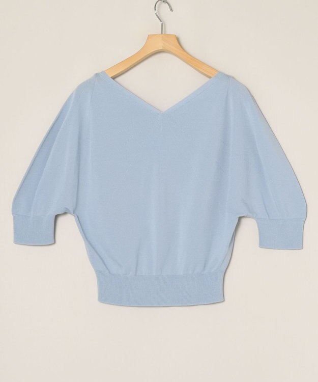 ONWARD Reuse Park 【組曲】ニット春夏 ブルー