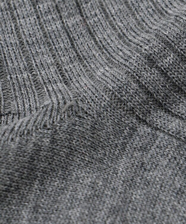 J.PRESS MEN 【カジュアル】ウールリブソックス グレー系