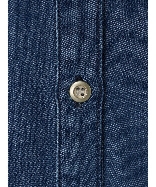 AMERICAN HOLIC デニムフレアシャツワンピース Indigo