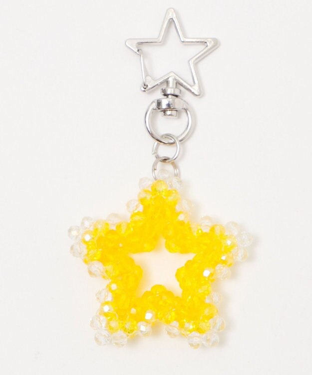 WEGO スタービーズキーホルダー イエロー
