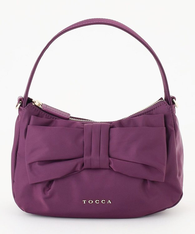 TOCCA 【撥水】ETOI NYLON MINIBAG ミニバッグ パープル系