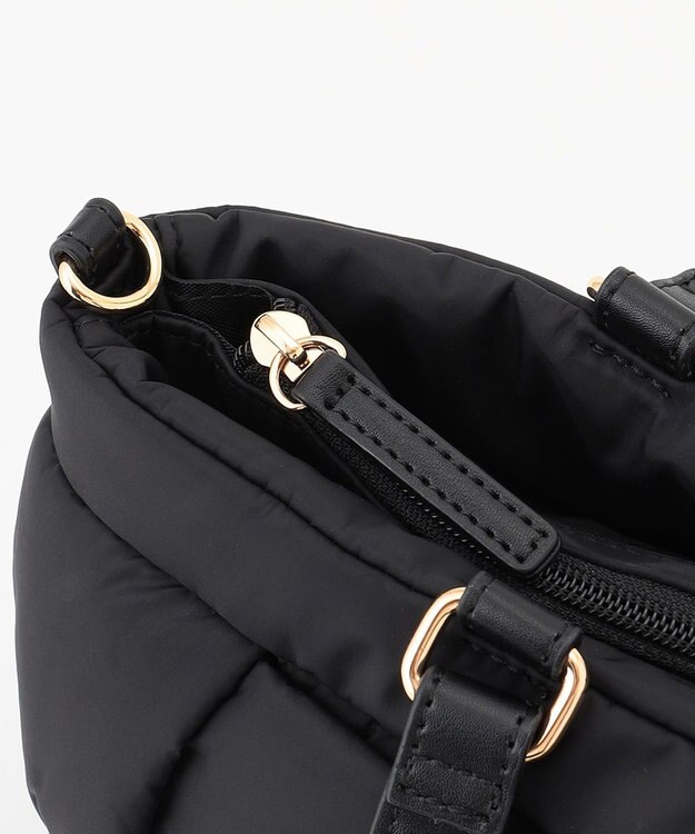 LA BAGAGERIE パデットブロック2WAYミニトート ブラック