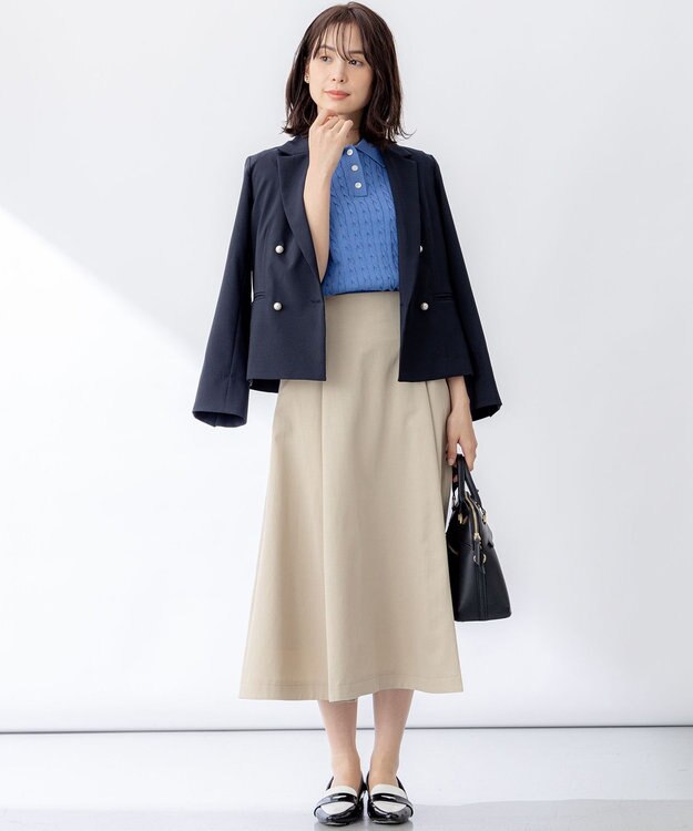 組曲 オシャクロス ジャケット ネイビー系