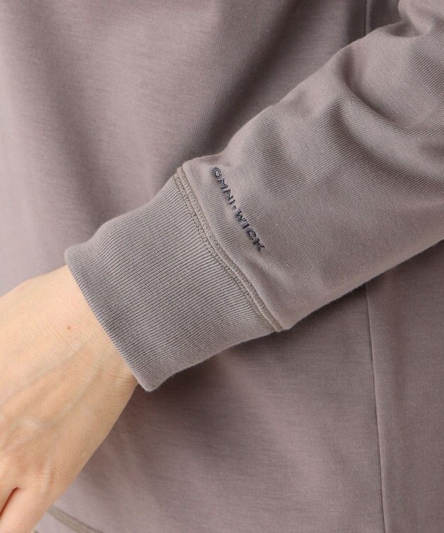 Columbia Columbia/ ウィメンズリラクシングモーメントロングスリーブフーディ /コロンビア Iron