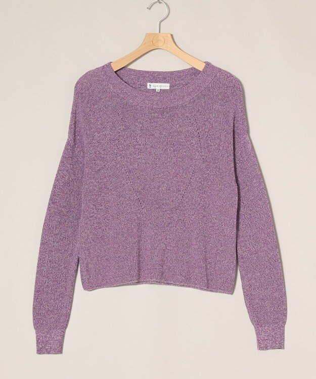 ONWARD Reuse Park 【組曲】ニット春夏 パープル