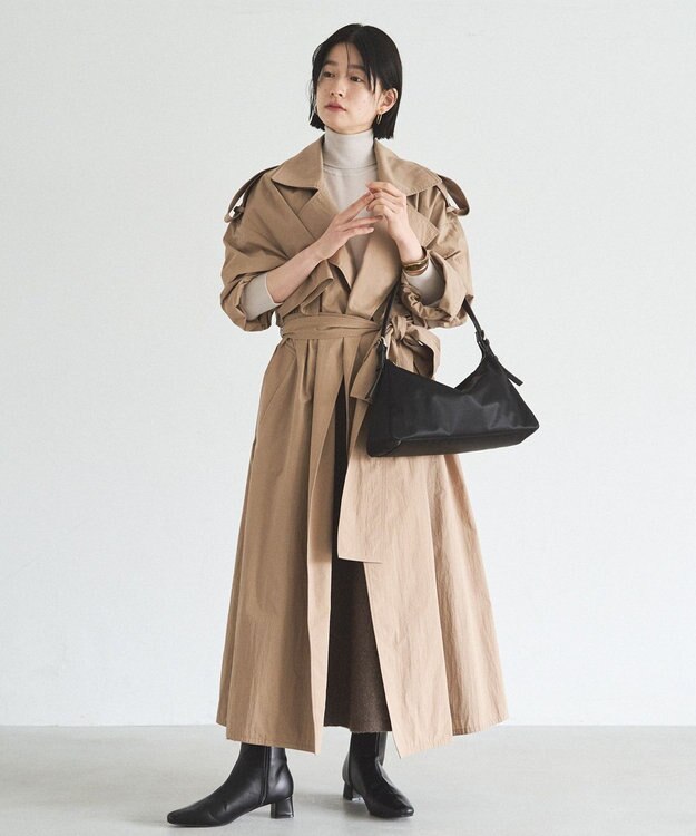 russet ナイロンジャガード2WAYショルダーバッグ(SF-274) Black