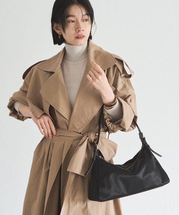 russet ナイロンジャガード2WAYショルダーバッグ(SF-274) Black