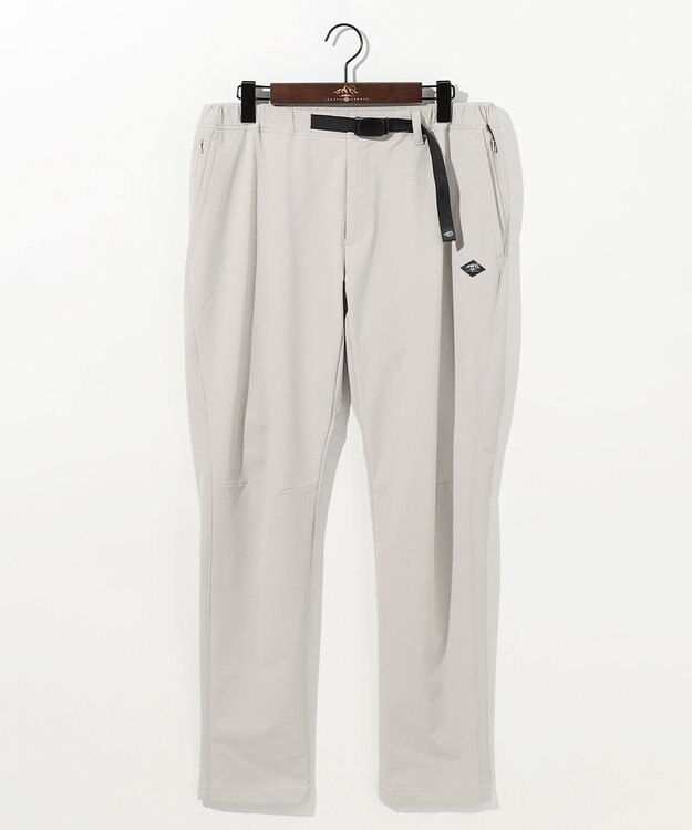 JOSEPH ABBOUD MOUNTAIN 【7ポケット/撥水性/ソフト】ハイパワー2WAYストレッチパンツ ライトグレー系
