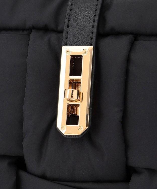 LA BAGAGERIE パデットブロック2WAYミニトート ブラック