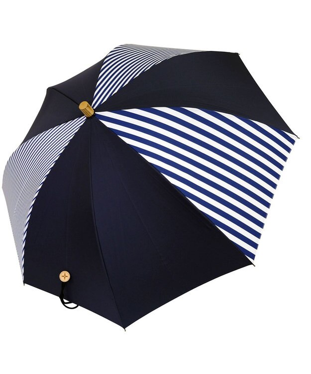 +RING 【UVカット90%以上】【数量限定】レディース向け 晴雨兼用（長ショート） NVY T1242 紺