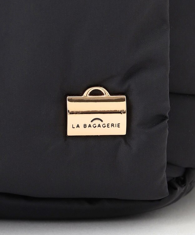 LA BAGAGERIE パデットブロック2WAYミニトート ブラック